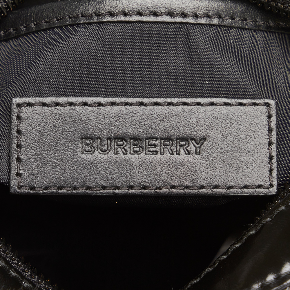 Pre-Loved Burberry Thornton Stripe Crossbody - Picture 6 of 11